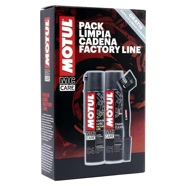 Motul Zincir Bakım C1 C4 Zincir Temizleme Fırçası Set - Görsel 4