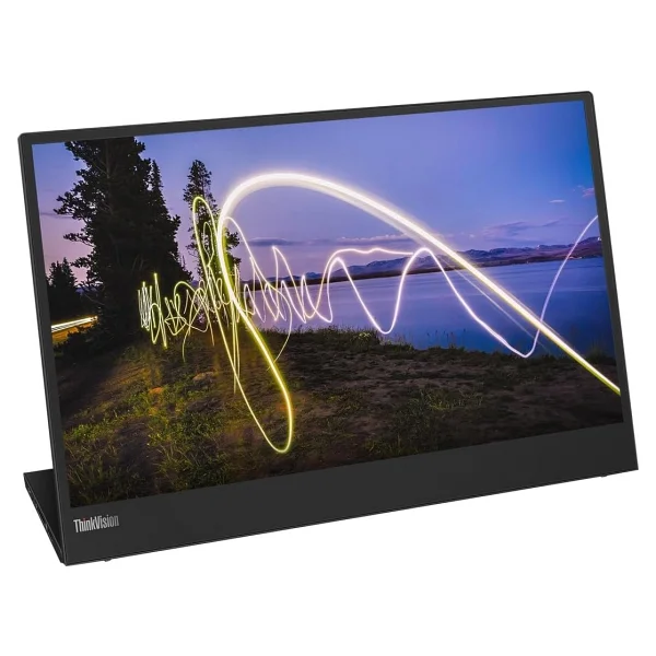 Lenovo ThinkVision M15 62CAUAT1WL 15.6'' 6MS 1920x1080 USB Type-C Taşınabilir IPS LED Monitor VESA - Görsel 2