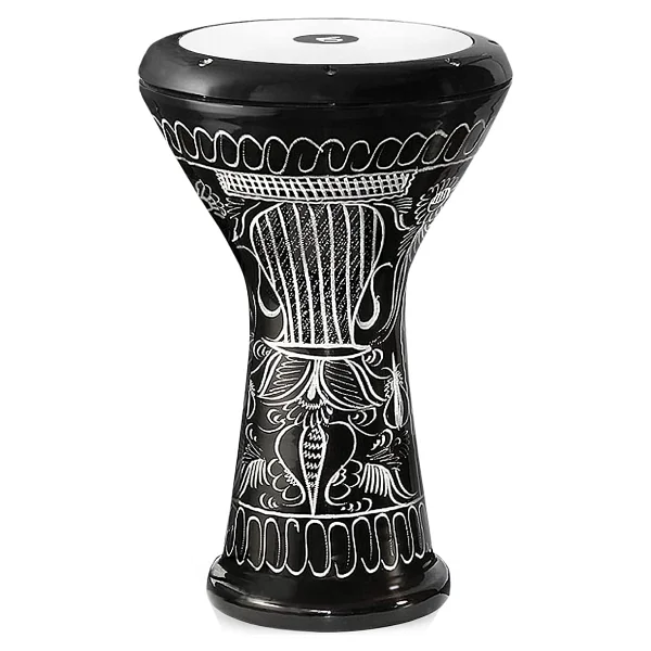 Vatan Döküm Erzincan İşlemeli Darbuka - Mavi Doumbek - Görsel 4