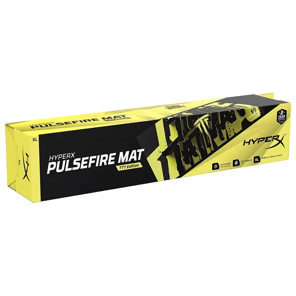 HyperX Pulsefire mat, oyun fare altlığı, TimTheTatMan Edition - XL - hassas kumaş yüzey - yıpranmaz floş dikiş - kaymaz kauçuk taban - Görsel 9