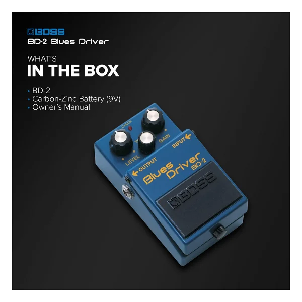 Boss Bd-2 Blues Driver Compact Pedal - Görsel 7