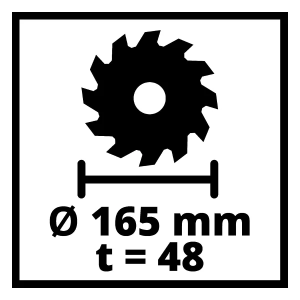 Einhell Te-Ps 165 1200 W Dalma Daire Testere - Görsel 7