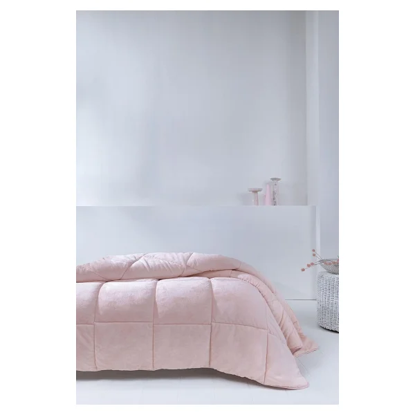 Yataş Macaron Pembe 155x215 Cm Welsoft Tek Kişilik Yorgan - Görsel 2