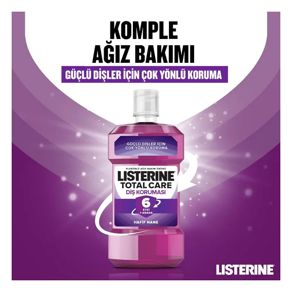 Listerine Total Care 1 Lt Gargara - Görsel 4