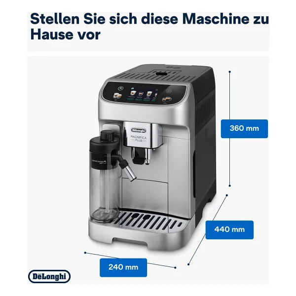 Delonghi Magnifica Plus ECAM322.70.SB Tam Otomatik Espresso Makinesi - Görsel 8