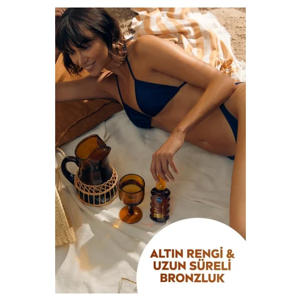 Nivea Koruma & Nem 50 Faktör Güneş Kremi 200 Ml + Karoten Özlü Bronzlaştırıcı 200 Ml - Görsel 5