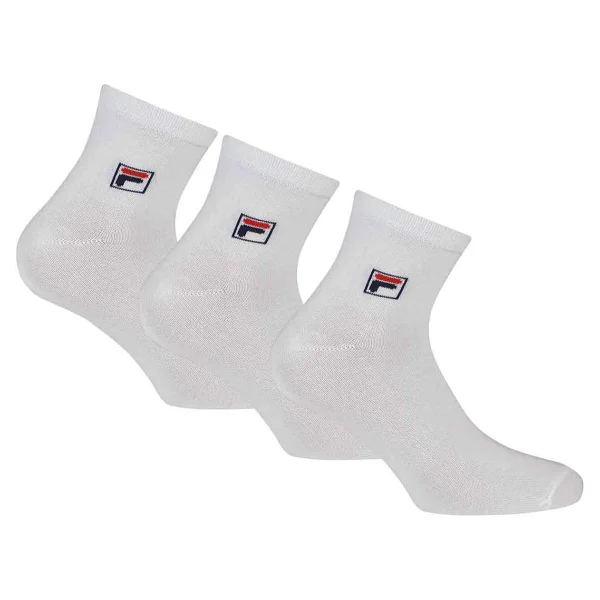 Fıla Quarter Socks Üniseks Yetişkin Çorap, Beyaz, 35-38 - Görsel 2