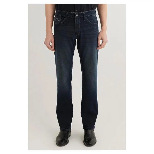 Mavi Hunter Mavi Black 00202-31891 Koyu Mavi Erkek Straight Jean - Görsel 3