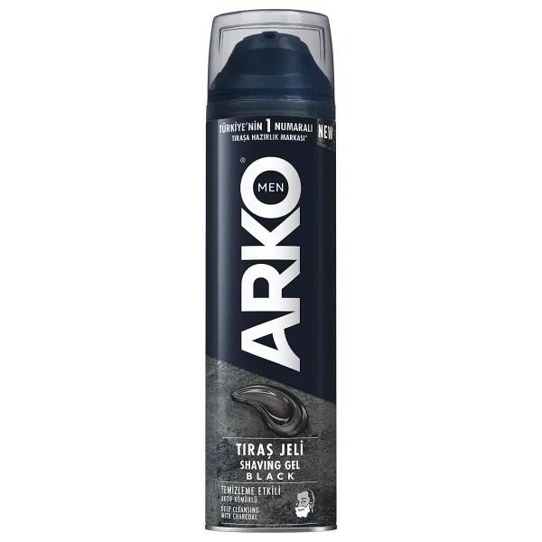 Arko Men Black 2 in 1 200 ml Tıraş Jeli