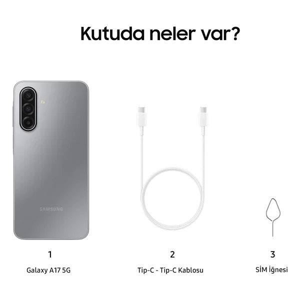 Samsung Galaxy A17 5g 256 GB 8 GB Gri - Görsel 9