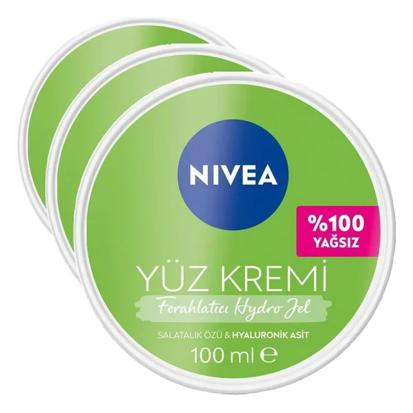 Nivea Ferahlatıcı Hydro Jel Nemlendirici Yüz Kremi 100 ml - Görsel 7