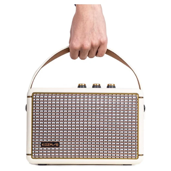 Kozmos Blaze-30cr Krem Bluetooth Hoparlör Ve Elektro Gitar Amfisi - Görsel 5
