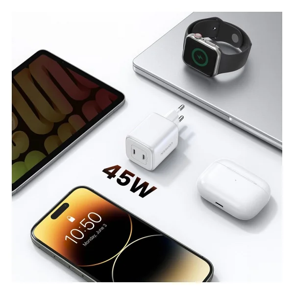 Ugreen Nexode 45 W Type-C Hızlı Şarj Adaptörü - Görsel 4