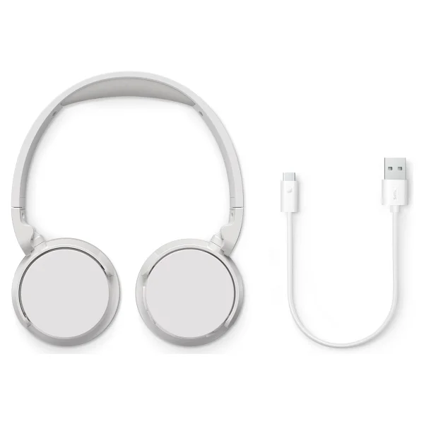 Philips Tah3209wt Beyaz Kulak Üstü Bluetooth Kulaklık - Görsel 4