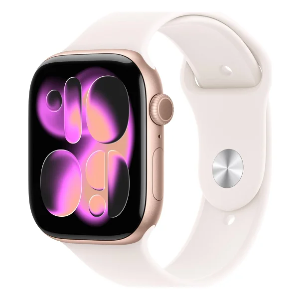 Apple Watch Series 11 GPS 46mm Simsiyah Alüminyum Kasa Ve Siyah Spor Kordon Akıllı Saat - Görsel 8