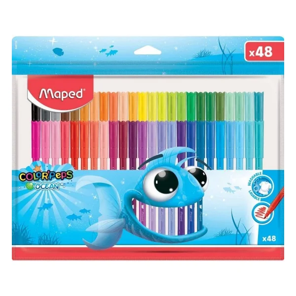 Maped Color Peps Ocean 48'li Keçeli Kalem Seti - Görsel 3