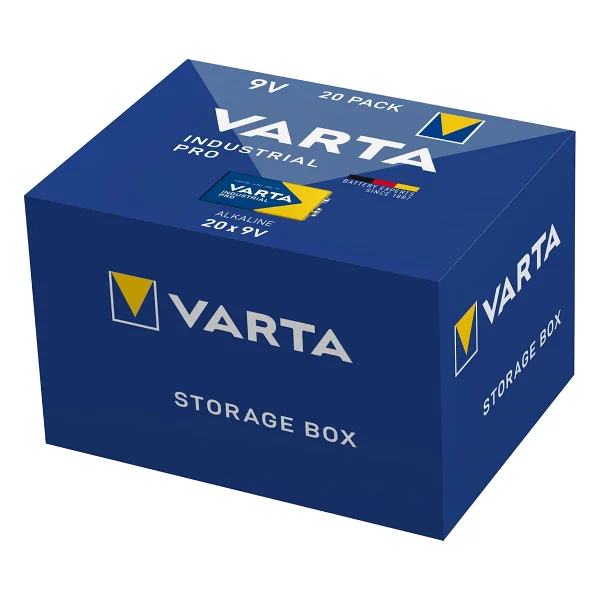 Varta 4022 Endüstriyel 20'li 9v Alkalin Pil - Görsel 5