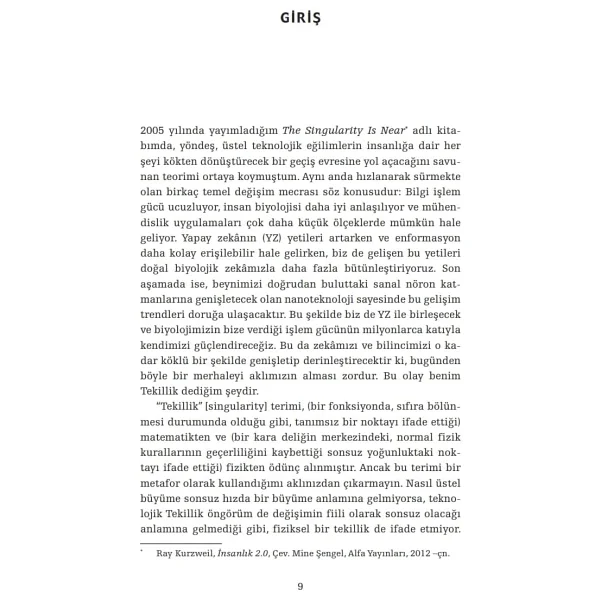 İnsanlık 5.0 - Ray Kurzweil - Görsel 3