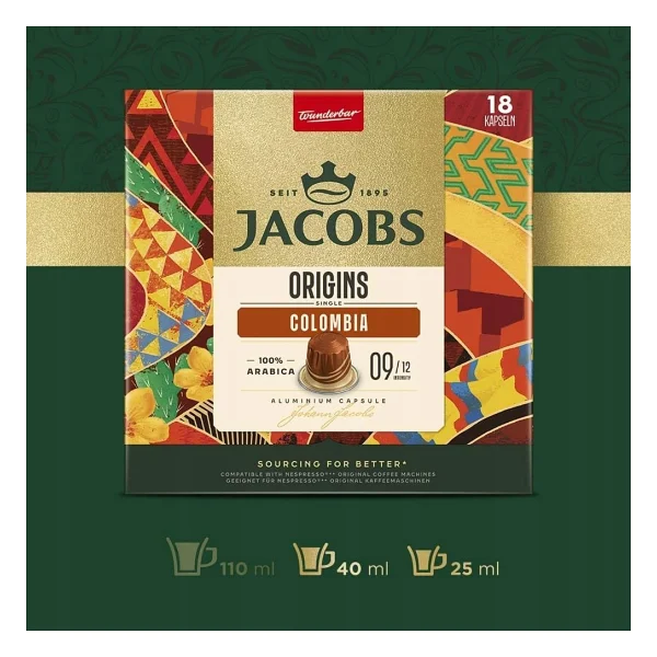 Jacobs Origins Colombia Kapsül Kahve 18'li - Görsel 6