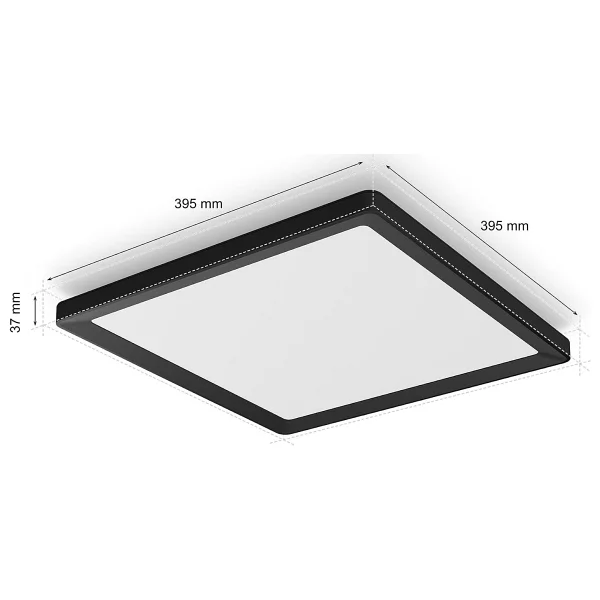 Philips Hue Tento 40x40 Cm Akıllı LED Panel Armatür - Görsel 4