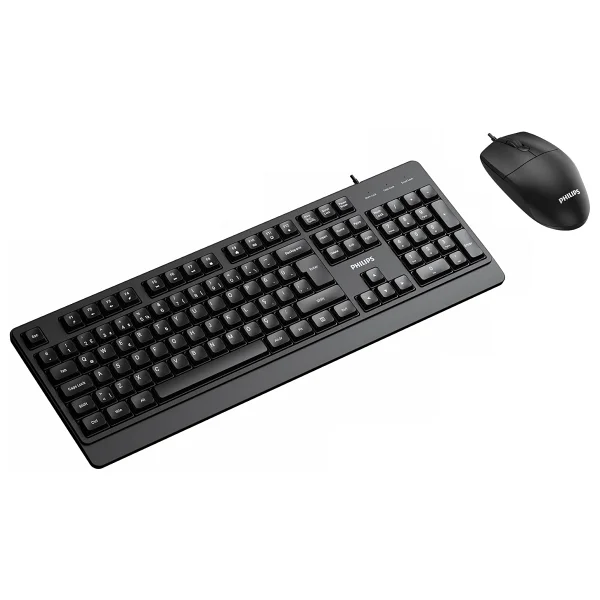 Philips Spt6247 Kablolu Klavye Mouse Seti - Görsel 2