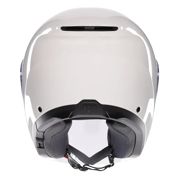 Agv Irides Mono Beyaz Açık Motor Kaskı - Görsel 4