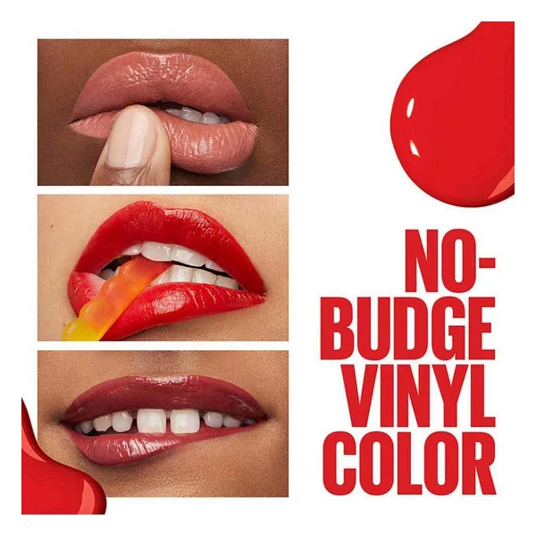 Maybelline New York Super Stay Vinyl Ink Parlak 20 Coy Likit Ruj - Görsel 7