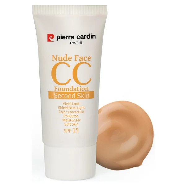 Pierre Cardin Nude Face CC Krem Spf 15 Medium Deep - Görsel 10
