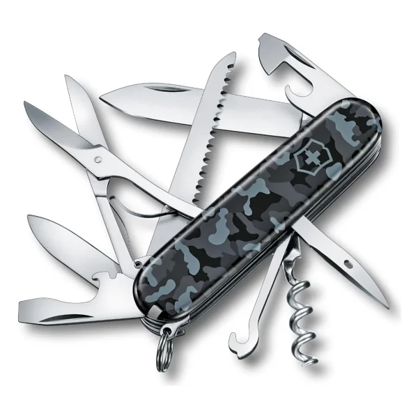 Victorinox Huntsman 1.3713.T Şeffaf Kırmızı 15 Fonksiyonlu Çok Amaçlı Çakı - Görsel 9