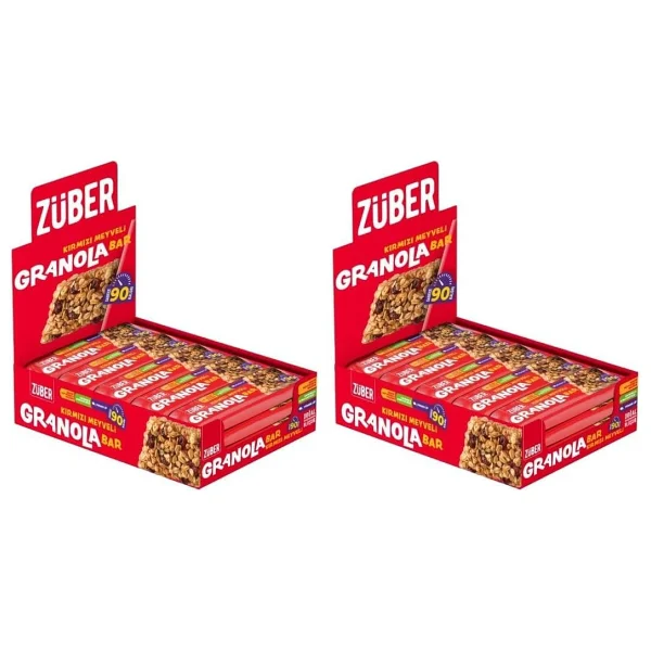Züber Granola Bar 15x25 Gr - Görsel 6
