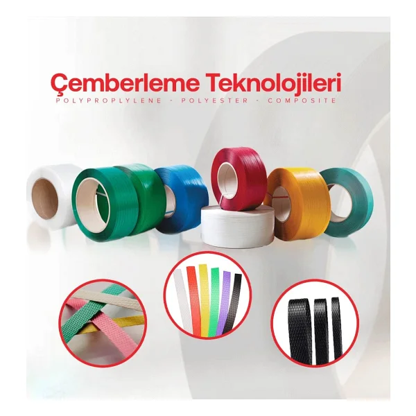 Onur Ambalaj 12MM Siyah Otomatik Makina Çemberi 2000 Metre - Görsel 3
