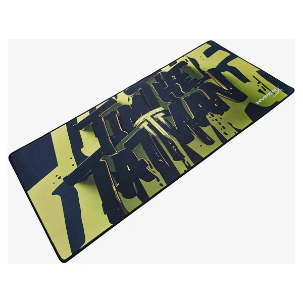 HyperX Pulsefire mat, oyun fare altlığı, TimTheTatMan Edition - XL - hassas kumaş yüzey - yıpranmaz floş dikiş - kaymaz kauçuk taban - Görsel 6