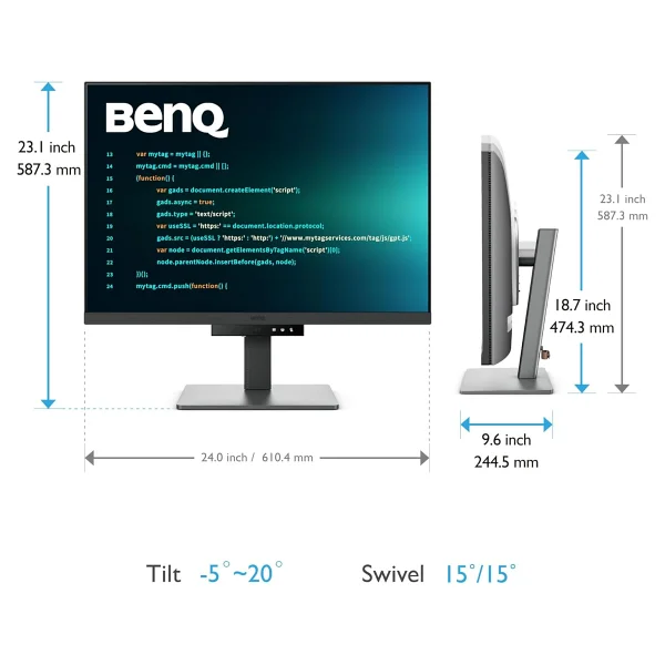 Benq Rd280u 28.2" 5 Ms Ips 60 Hz Monitör - Görsel 6