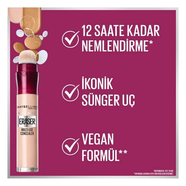 Maybelline New York Instant Anti Age Eraser Brighten 6.8 Ml Kapatıcı - Görsel 4