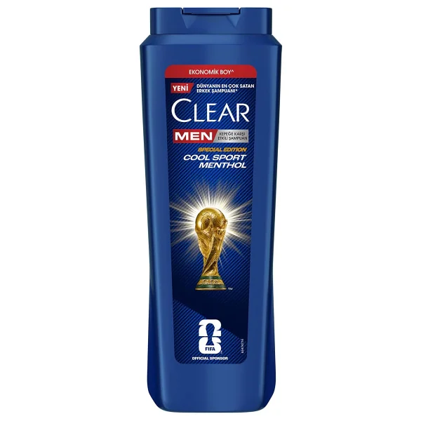 Clear Men Cool Sport Menthol 600 Ml Kepek Şampuanı - Görsel 2