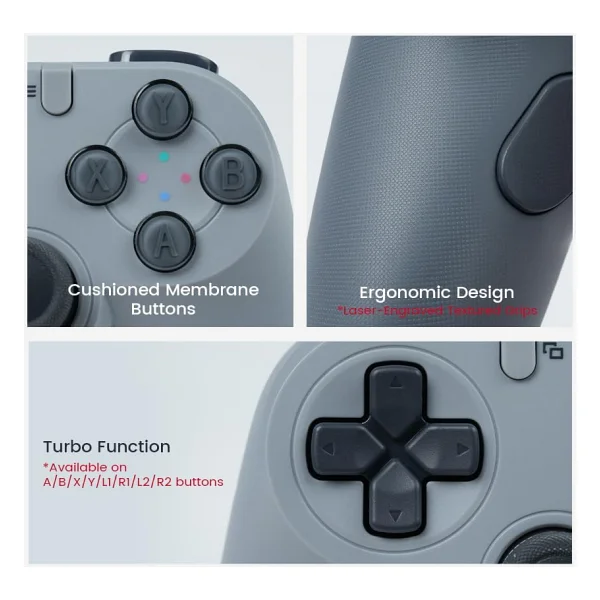Gamesir Tegenaria Lite Beyaz Kablolu Oyun Kolu - Görsel 8