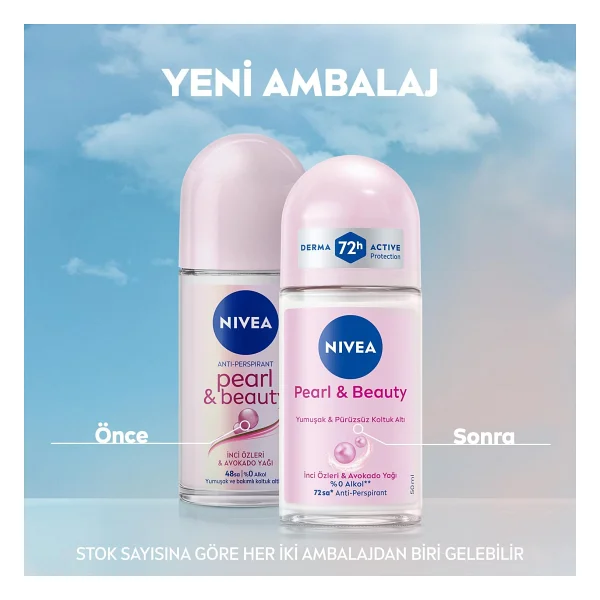 Nivea Pearl & Beauty 50 Ml Kadın Roll-On - Görsel 2