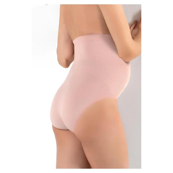 Doremi Yüksek Bel Çıtçıtlı Hamile Slip Pembe S-M - Görsel 3