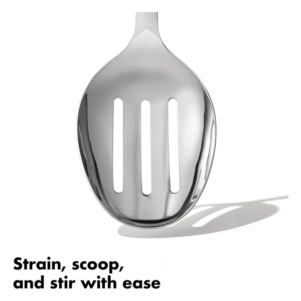 OXO - Good Grips OXO Çelik Yivli Pişirme Kaşığı - Görsel 5