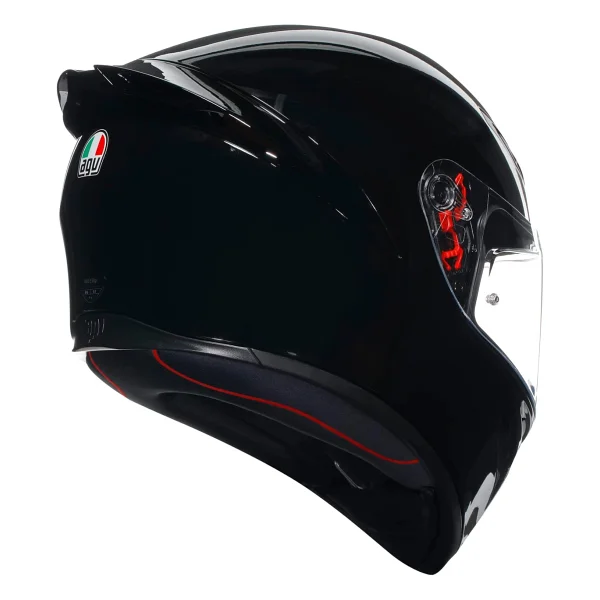 Agv K1 S Siyah Full Face Motor Kaskı - Görsel 6