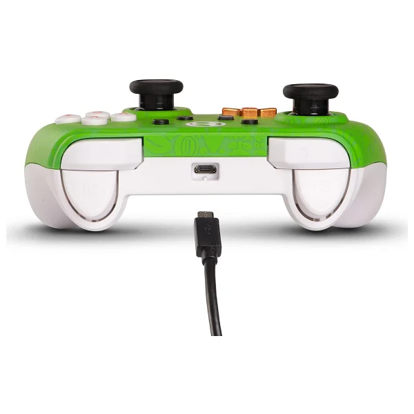 Nintendo Switch İçin Kablolu Powera Kontrol Cihazı - Yoshi, Gamepad, Oyun Kumandası, Kablolu Denetleyici, Resmi Lisanslı - Görsel 8