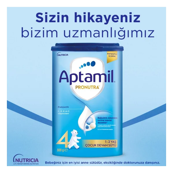 Aptamil 4 Çocuk Devam Sütü 1200 Gr - Görsel 9