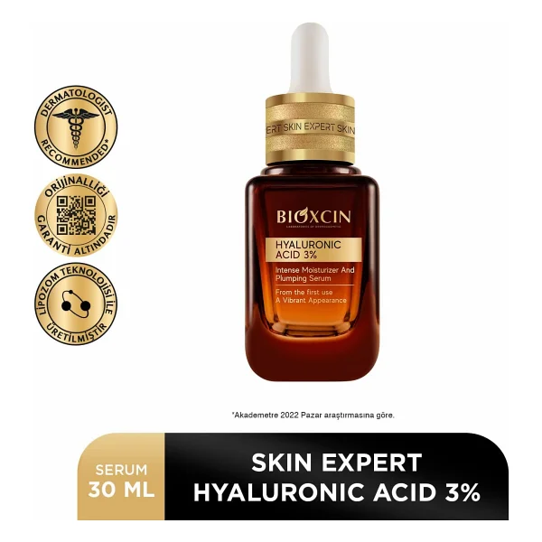 Bioxcin Yoğun Nemlendirici Dolgunlaştırıcı Hlaluronic Acid Serum 30 Ml - Görsel 8