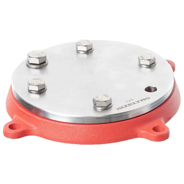 İzeltaş 7401300175 Sabit Mengene Altlığı, Kırmızı, 175 Mm - Görsel 2