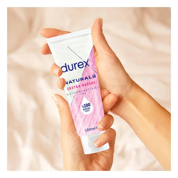 Durex Naturals Ekstra Hassas 100 Ml Su Bazlı Kayganlaştırıcı Jel - Görsel 6