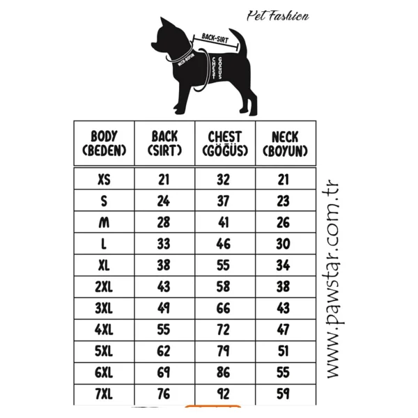Pawstar Pluvia İçi Polar M Köpek Yağmurluğu - Görsel 2