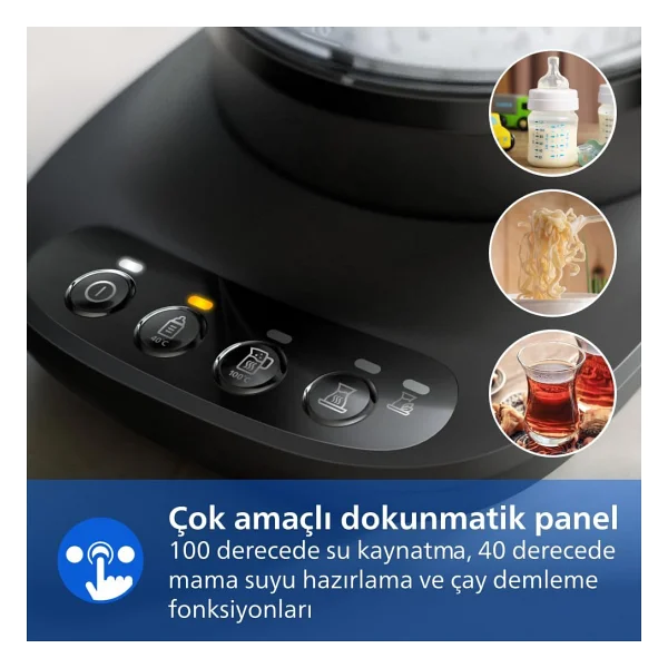 Philips 5000 Serisi Hd7360/00 1900 W Cam Çay Makinesi - Görsel 5