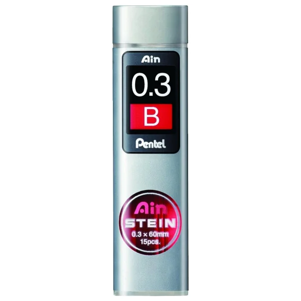 Pentel Mekanik 2B Kurşun Kalem Ucu, 15 Adet, 0.3 mm - Görsel 7