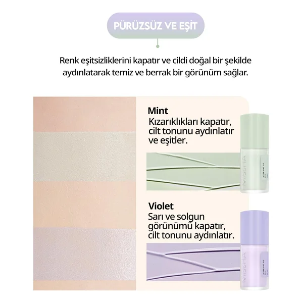 Missha Layering Fit Base Kızarıklıkları Nötrleyen Mint Spf 15 Pa+ 35 Ml Makyaj Bazı - Görsel 3