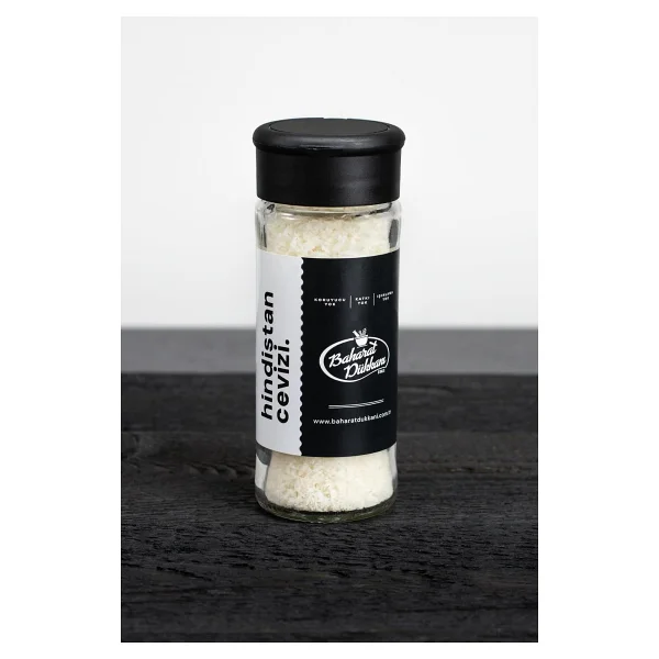 Baharat Dükkanı Hindistan Cevizi 30 Gr (Cam) - Görsel 3